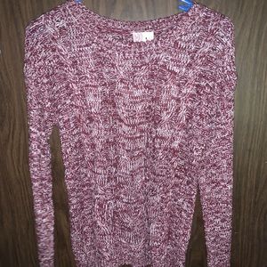 Red and White Sweater